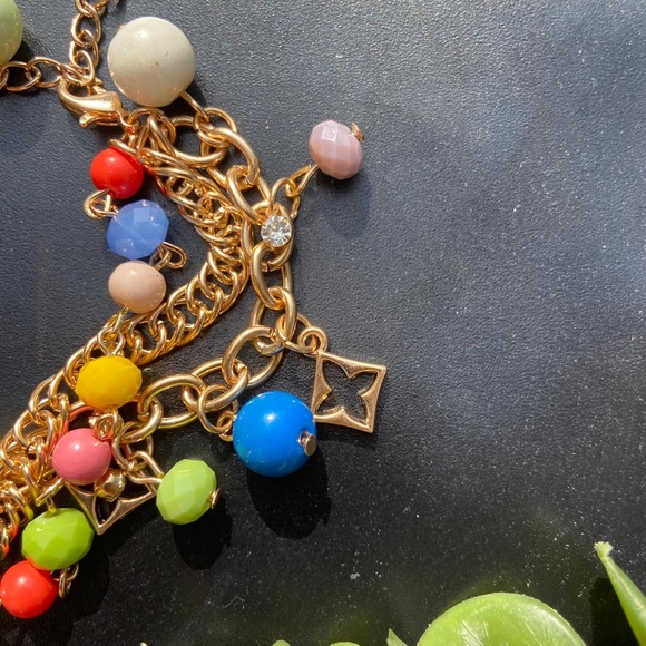 Colourful Gold Luxury Bracelet - Picture 12 of 15